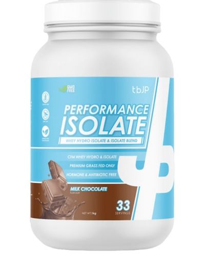 Performance Isolate, млечен шоколад, 1000 g, Trained by JP - 1