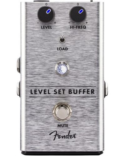 Педал за звукови ефекти Fender - Level Set Buffer, сребрист - 1