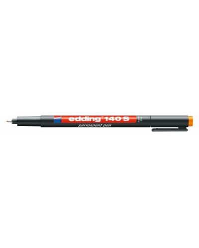 Перманентен маркер Edding 140 - Оранжев, S - 1