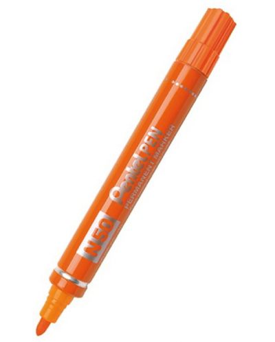 Перманентен маркер Pentel N50 - 2.0 mm, оранжев - 1