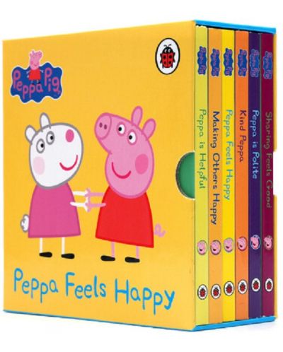 Peppa Feels Happy! Slipcase (6 Books) - 1