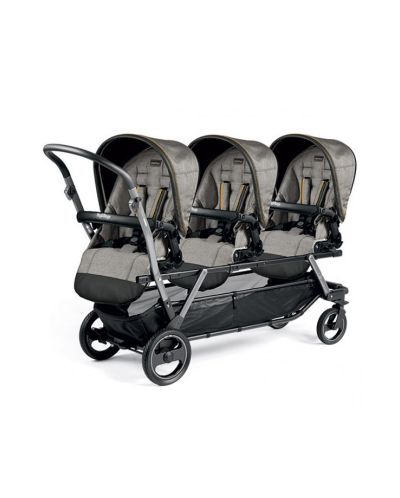 Peg-Perego Бебешка количка Triplette Piroet Completo Luxe grey