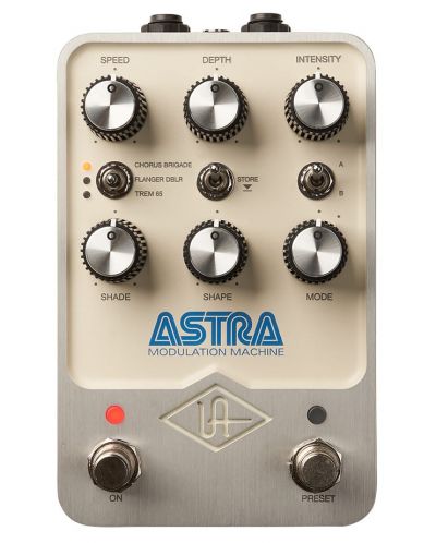 Педал за звукови ефекти Universal Audio - Astra Modulation, бежов - 1