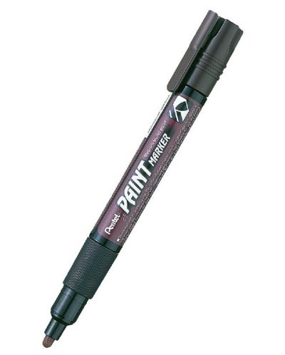 Перманентен маркер Pentel Paint MМP20 - 4.0 mm, кафяв - 1