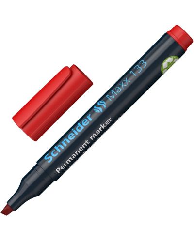 Перманентен маркер Schneider Maxx 133 - 4 mm, червен - 2