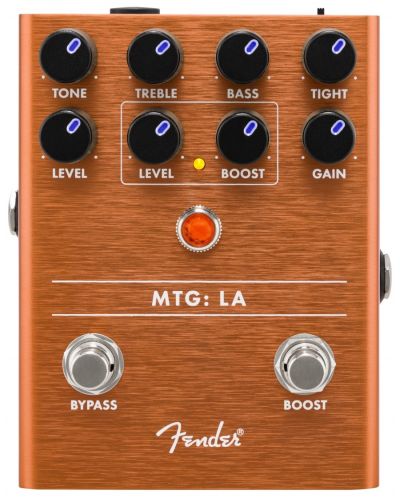 Педал за звукови ефекти Fender - MTG:LA Tube Distortion, оранжев - 1