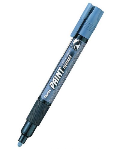 Перманентен маркер Pentel Paint MМP20 - 4.0 mm, сив - 1