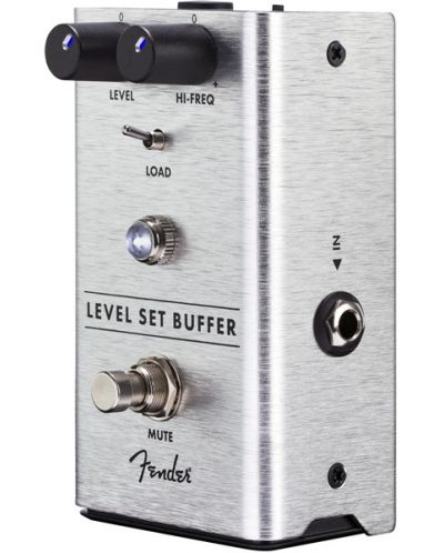 Педал за звукови ефекти Fender - Level Set Buffer, сребрист - 3