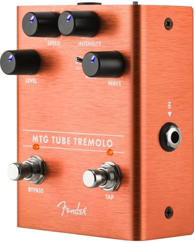 Педал за звукови ефекти Fender - MTG Tube Tremolo, оранжев/черен - 2