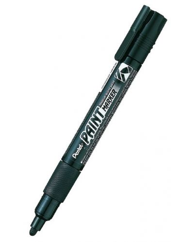 Перманентен маркер Pentel Paint MМP20 - 4.0 mm, черен - 1