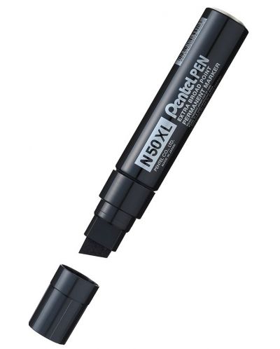 Перманентен маркер Pentel - N50XL, черен - 1