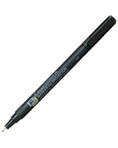 Перманентен маркер Pilot OHP - Черен, 0.4-1 mm - 1