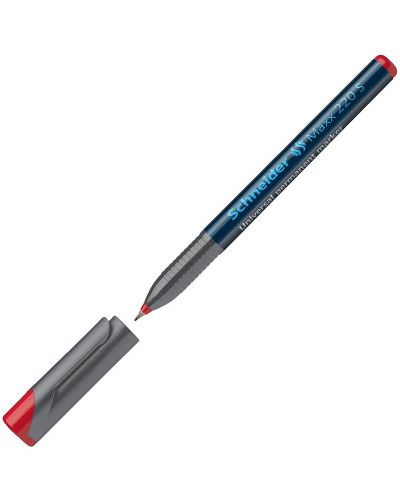 Перманентен маркер Schneider Maxx 220 S - 0.4 mm, червен - 1