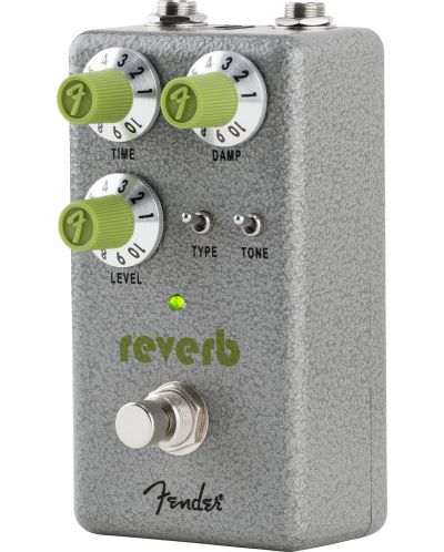 Педал за звукови ефекти Fender - Hammertone Reverb, сив/зелен - 2