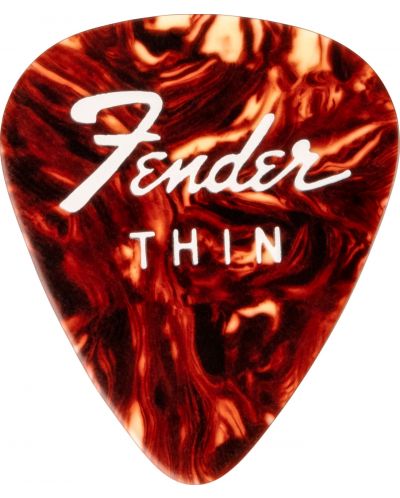Перца за китара Fender - Fine Electric Pick, 12 бр., многоцветни - 3
