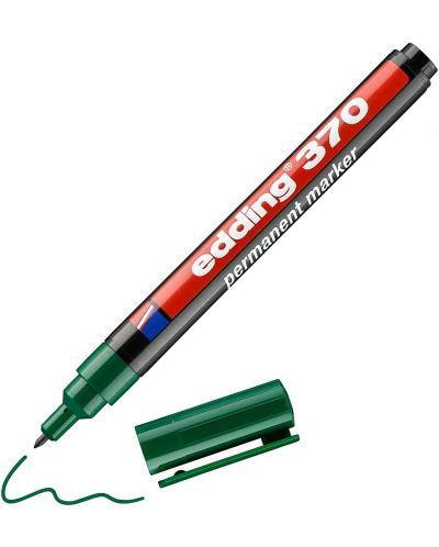 Перманентен маркер Edding 370 - Зелен - 1