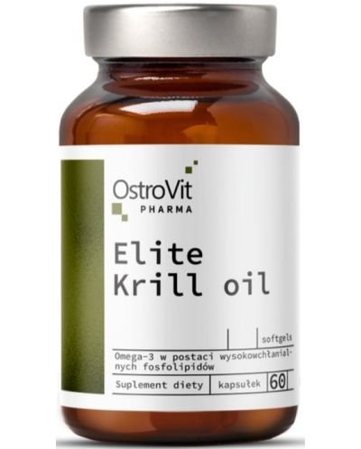 Pharma Elite Krill Oil, 60 капсули, OstroVit - 1