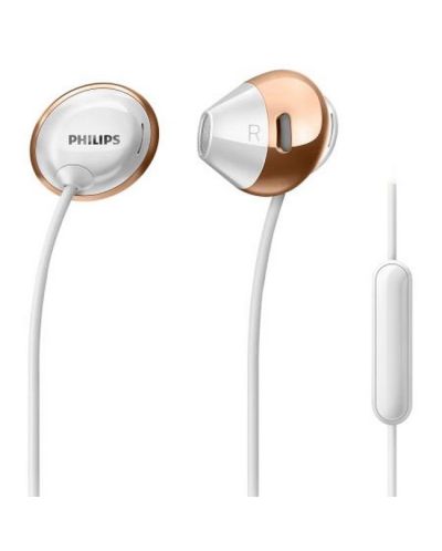 Слушалки Philips SHE4205WT - бели - 1