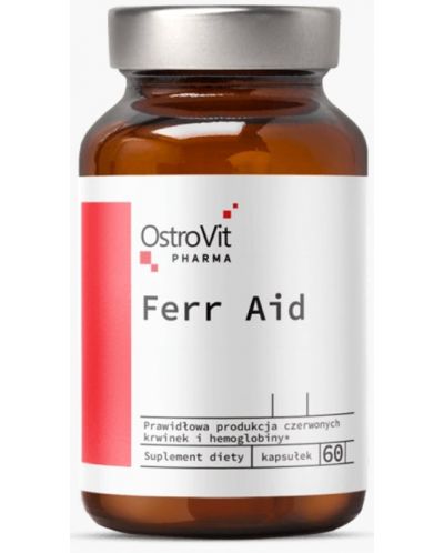 Pharma Ferr Aid, 60 капсули, OstroVit - 1