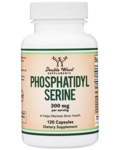 Phosphatidyl Serine, 120 капсули, Double Wood - 1