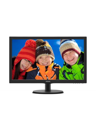 Philips 223V5LHSB, 21.5" Wide TN LED, 5 ms, 10M:1 DCR, 250cd/m2, 1920x1080 FullHD, HDMI, Black - 1