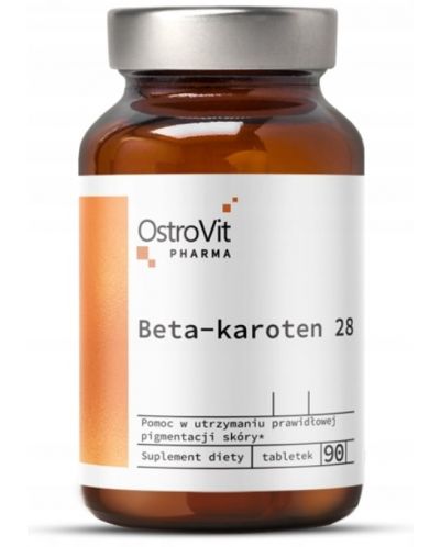 Pharma Beta-karoten 28, 90 таблетки, OstroVit - 1