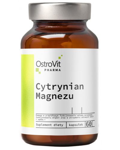 Pharma Magnesium Citrate, 60 капсули, OstroVit - 1