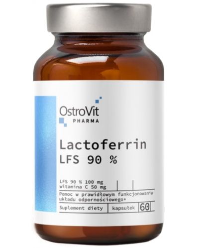 Pharma Lactoferrin LFS 90%, 60 капсули, OstroVit - 1