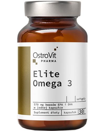 Pharma Elite Omega 3, 30 капсули, OstroVit - 1