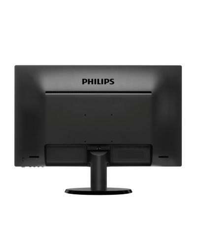 Philips 243V5QHABA, 23.6" Wide MVA LED, 8 ms, 3000:1, 10M:1 DCR, 250 cd/m2, 1920x1080 FullHD, D-Sub, DVI, HDMI, Speakers, Black - 2