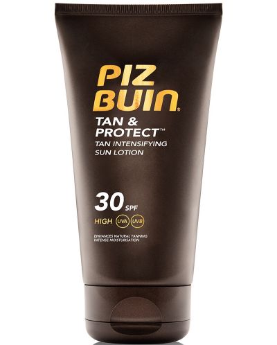 Piz Buin Tan & Protect Слънцезащитен лосион за интензивен тен, SPF30, 150 ml - 1