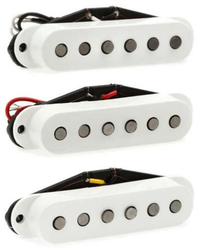 Пикапи за китара Fender - Tex-Mex Strat, бели - 1