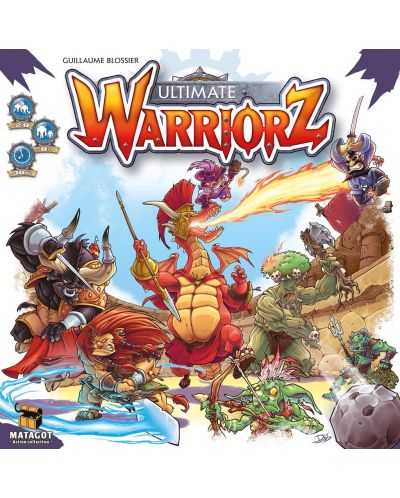 Настолна игра Ultimate Warriorz - парти - 1