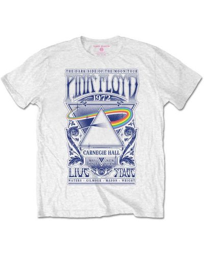Тениска Rock Off Pink Floyd - Carnegie Hall Poster - 1