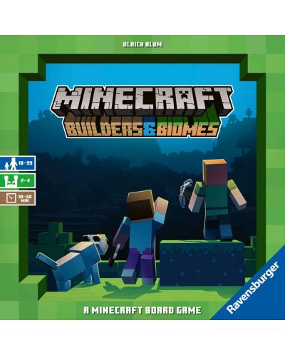 Настолна игра Minecraft: Builders & Biomes - Семейна - 1