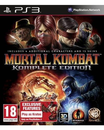 Mortal Kombat - Komplete Edition (PS3) - 1