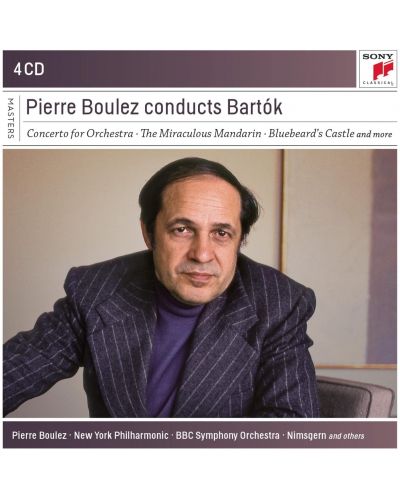 Pierre Boulez - Pierre Boulez Conducts Bartók (4 CD)