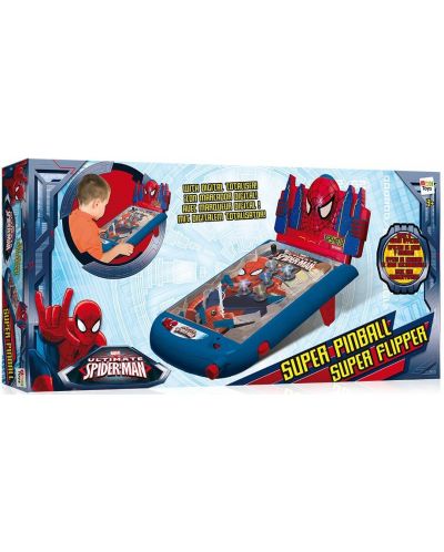 Детска игра IMC Toys - Пинбол, Spider-Man - 2
