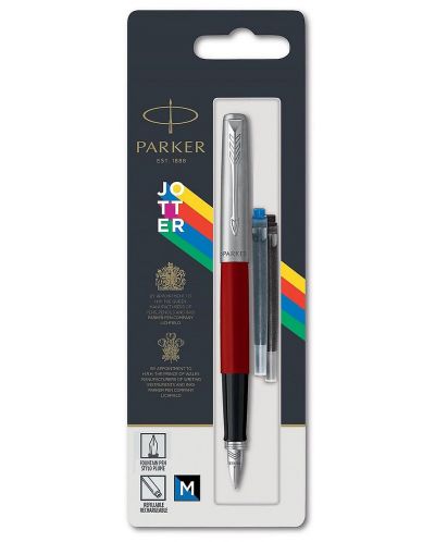 Писалка Parker Jotter Originals - Червена, блистер - 3