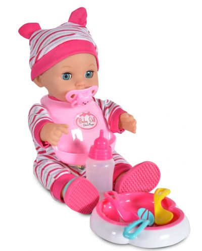 Пишкаща кукла Moni Toys - Многоцветна, 31 cm - 2