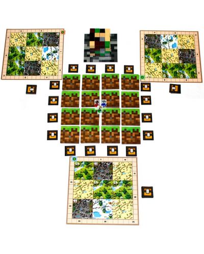 Настолна игра Minecraft: Builders & Biomes - Семейна - 3