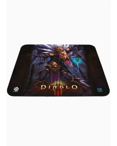 Гейминг подложка SteelSeries - QcK Diablo III Witch Doctor Edition, M, мека, многоцветна