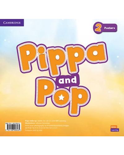 Pippa and Pop: Posters British English - Level 2 / Английски език - ниво 2: Постери - 1