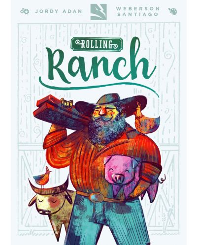 Настолна игра Rolling Ranch - семейна - 1