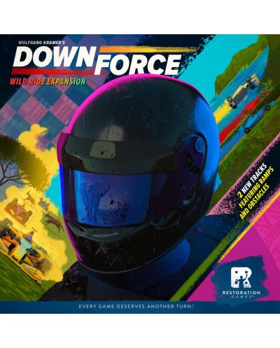 Разширение за настолна игра Downforce: Wild Ride - 1
