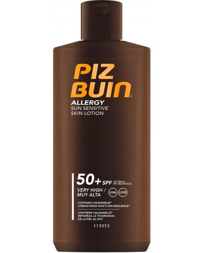 Piz Buin Allergy Слънцезащитен лосион за тяло, SPF 50+, 200 ml - 1