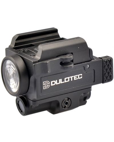 Пистолетен фенер Dulotec - G4, подцевен с лазерен целеуказател, червен - 2
