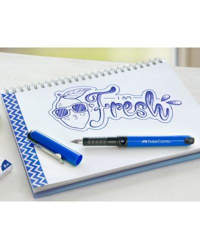 Писалка Faber-Castell Fresh -  Синя - 3