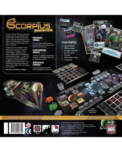 Настолна игра Scorpius Freighter - стратегическа - 5