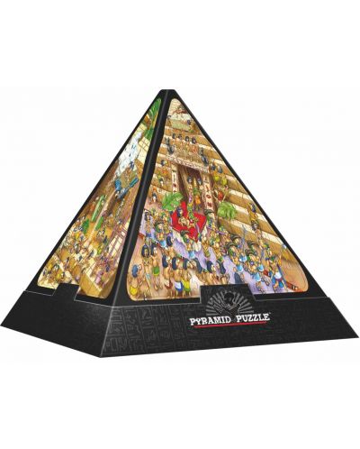 Пирамидален пъзел D-Toys от 500 части - Египет, анимиран - 2